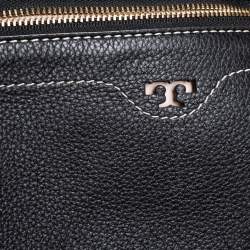 مملوكة مسبقًا حقيبة شوبر توري برش جلد أسود مثقب