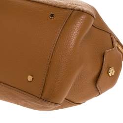 Pre Owned Tory Burch Brown Leather Satchel