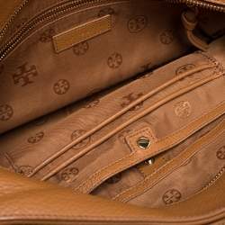 Pre Owned Tory Burch Brown Leather Satchel