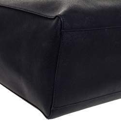 مملوكة مسبقًا حقيية توري برش يورك جلد أزرق كحلي