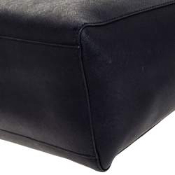 مملوكة مسبقًا حقيية توري برش يورك جلد أزرق كحلي