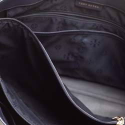 مم لوكة مسبقًا حقيية توري برش يورك جلد أزرق كحلي