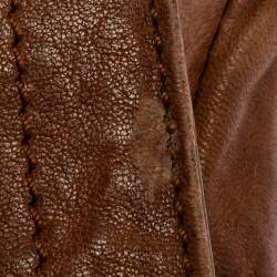 مملوكة مسبقًا Tory Burch Tan Leather Louisa Shoulder Bag