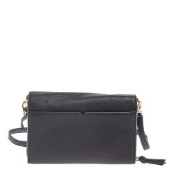 Pre Owned Tory Burch Black Harper Crossbody Bag