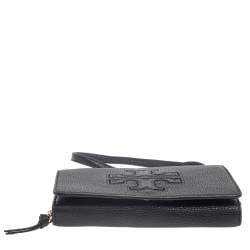 Pre Owned Tory Burch Black Harper Crossbody Bag