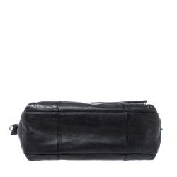 مملوكة مسبقًا Tory Burch Black Leather Cass Flap Shoulder Bag