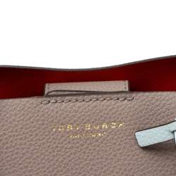 مملوكة مسبقًا حقيبة يد تورى برش بيرى صغير جلد رمادية