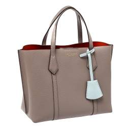 مملوكة مسبقًا حقيبة يد تورى برش بيرى صغير جلد رمادية