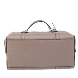 مملوكة مسبقًا حقيبة يد تورى برش بيرى صغير جلد رمادية