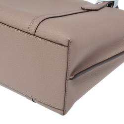 مملوكة مسبقًا حقيبة يد تورى برش بيرى صغير جلد رمادية