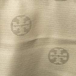 Pre Owned حقيبة كلتش توري برش "ريفا" قلاب و سلسلة جلد أسود