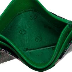 مملوكة مسبقًا حافظة بطاقات تورى برش كيرا كانفاس مقوى خضراء 