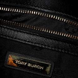 Pre Owned Tory Burch Black Leather Kira Shoulder Bag