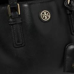 Pre Owned Tory Burch Black Leather Robinson Satchel
