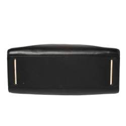 Pre Owned Tory Burch Black Leather Robinson Satchel