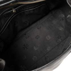 Pre Owned Tory Burch Black Leather Robinson Satchel