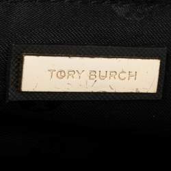 Pre Owned Tory Burch Black Leather Robinson Satchel