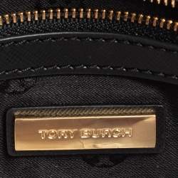 مملوكة مسبقًا Tory Burch Black Leather Diana Flap Clutch