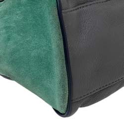 Tory Burch Multicolor Suede And Leather Tote