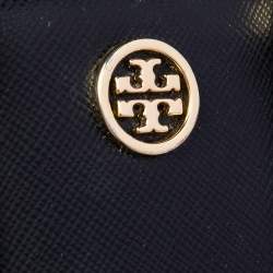 Pre Owned Tory Burch Black Leather Robinson Crossbody Bag