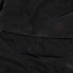 Pre Owned Tory Burch Black Nylon and Leather Messenger Bag