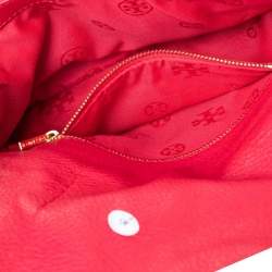 مملوكة مسبقًا Tory Burch Red Leather Britten Crossbody Bag