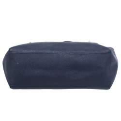 مملوكة مسبقًا Tory Burch Blue Leather Medium York Buckle Tote