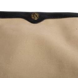 Tory Burch Black Leather Flap Shoulder Bag