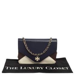 Pre Owned Tory Burch Multicolor Leather Kira Shoulder Bag