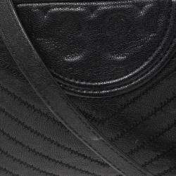 مملوكة مسبقًا Tory Burch Black Leather Alexa Camera Crossbody Bag