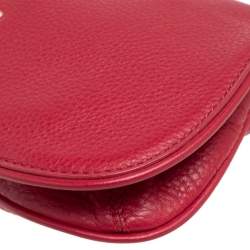 Pre Owned Tory Burch Red Leather Britten Shoulder Bag