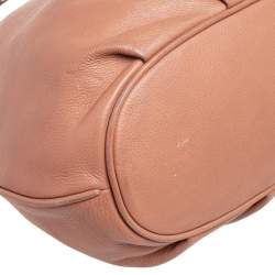 Pre Owned Tory Burch Tan Leather Thea Hobo