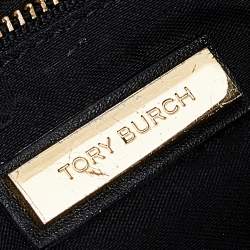 Pre Owned حقيبة كتف توري برش فليمينغ جلد مبطن