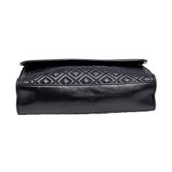 Pre Owned حقيبة كتف توري برش فليمينغ جلد مبطن