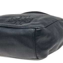 Pre Owned Tory Burch Black Leather Harper Hobo