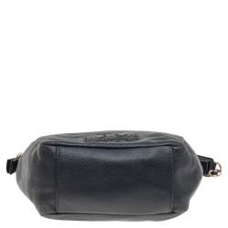 Pre Owned Tory Burch Black Leather Harper Hobo
