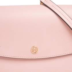 مملوكة مسبقًا Tory Burch Pink Leather Robinson Shoulder Bag