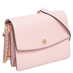 مملوكة مسبقًا Tory Burch Pink Leather Robinson Shoulder Bag