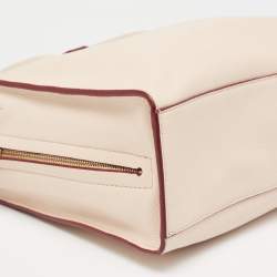 مملوكة مسبقًا حقيبة يد توتس توري برش روبنسون جلد بيج