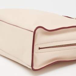 مملوكة مسبقًا حقيبة يد توتس توري برش روبنسون جلد بيج