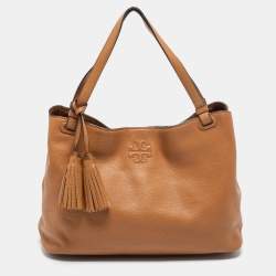 Tory Burch Brown Leather Thea Center Tote Tory Burch | TLC