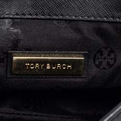 Pre Owned Tory Burch Black Leather Robinson Shoulder Bag