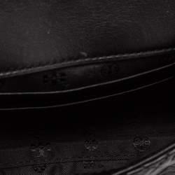 مملوكة مسبقًا حقيبة كتف توري برش فليمينغ كونفيرتيبل جلد مبطن أسود 