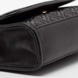 مملوكة مسبقًا حقيبة كتف توري برش فليمينغ كونفيرتيبل جلد مبطن أسود 