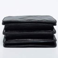 Pre Owned Tory Burch Black Leather Alexa Shoulder Bag