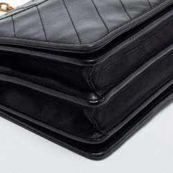 Pre Owned Tory Burch Black Leather Alexa Shoulder Bag