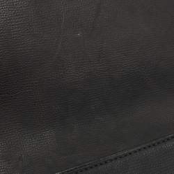 Pre Owned Tory Burch Black Saffiano Leather Kira Chain Bag
