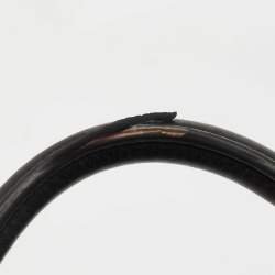 Pre Owned Tory Burch Black Leather Amanda Tote