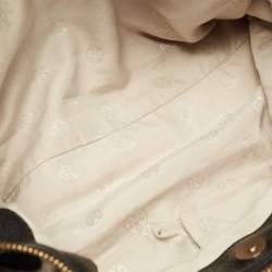 Pre Owned Tory Burch Black Leather Amanda Tote