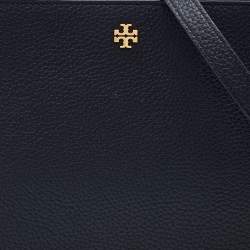 Pre Owned Tory Burch Black Leather Crossbody Bag